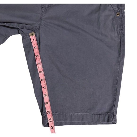 Natural Reflections Women's Shorts Chino Bermuda Blue Sz 12‎ 100% CottonPockets - Picture 13 of 14